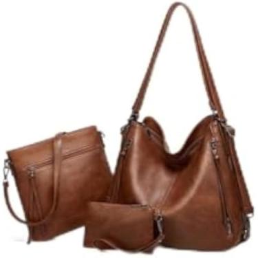 Imagem de Bolsa feminina, pratica, elegante, preta, com alca trancada, versatil, acessivel, moderna.