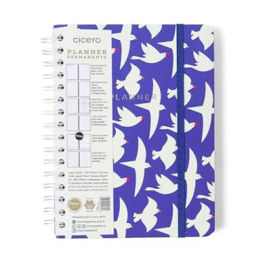 Imagem de PLANNER PERMANENTE WIRE-O LITORAL SEMANAL NOTAS A5 REVOADA AZUL