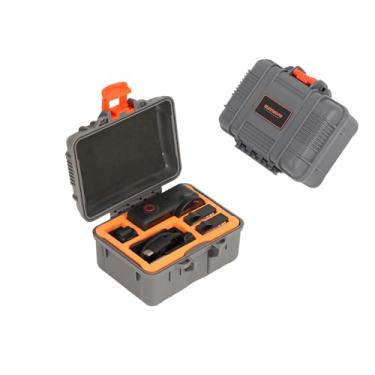 Imagem de Osmo Action 6 Mini capa rígida à prova d'água portátil estojo de armazenamento de viagem para DJI Osmo Action 6 e acessórios de baterias (capa rígida à prova d'água)