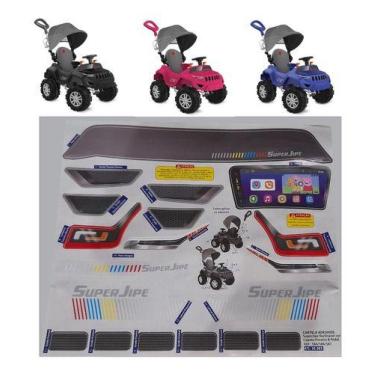 Imagem de Adesivo Completo Superjipe Reclinavel Bandeirante