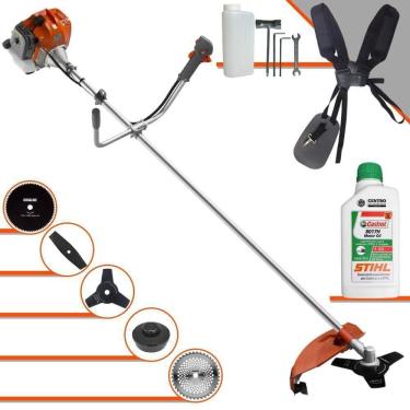 Imagem de Roçadeira Tekna Rl520acg2 5 Opções De Cortes + óleo Stihl