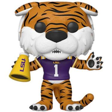 Imagem de Funko POP! Faculdade: LSU - Mike The Tiger (Jersey roxa caseira)