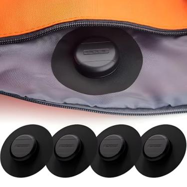 Imagem de Capa Protetora Adesiva para AirTag, à Prova d'Água, Compatível com Rastreadores Redondos, Preta, Flexível (4)