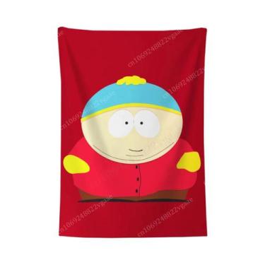Imagem de Pôster De Tapeçaria Estética De South Park 40x60 Decoração De Quarto T