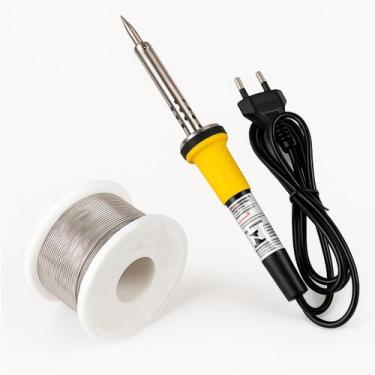 Imagem de Ferro de Solda Elétrico Profissional com Aquecimento Rápido e Estanho 