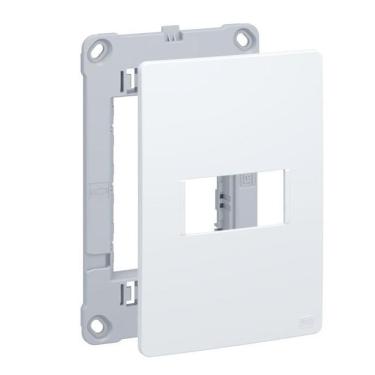 Imagem de Placa + Suporte 4X2 1 Posição Branco Weg Esatta