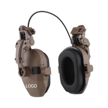 Imagem de Protetor Auricular Tático Com Proteção Auditiva NRR 23dB Versão Com Cl