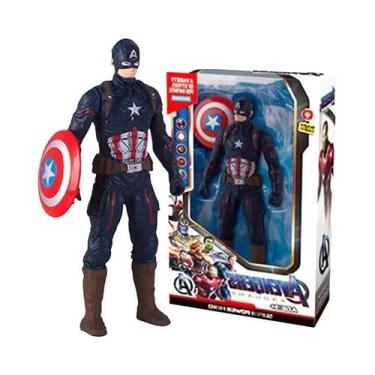 Imagem de Figura De Ação Marvel Spiderman Hulk Ironman Brinquedo De Anime PVC Co