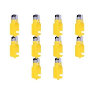 Imagem de Motor DC De Eixo Duplo TT 3-12V Para Carro Robô Inteligente, Motor De 