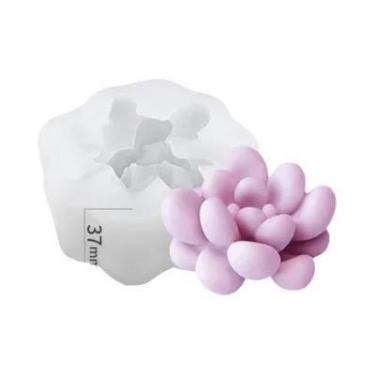 Imagem de Molde De Silicone Em Forma De Cacto Para DIY, Decoração De Velas Aromá