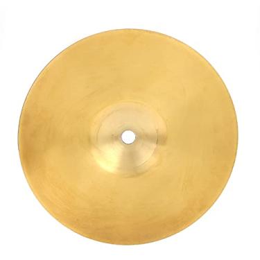 Imagem de aqxreight Acessório de Instrumento Musical de Prato de Latão Durável IRIN de 8 Polegadas para Conjunto de Bateria Detalhes de Acabamento Usam Material de Latão Clássico e Estável Acabado para