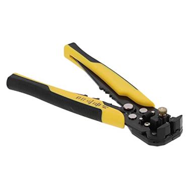 Imagem de Alicate de crimpagem, descascador de fios, ferramenta multifuncional de aço de alto carbono para corte de cabos, decapagem, trabalho elétrico, construção durável de nível