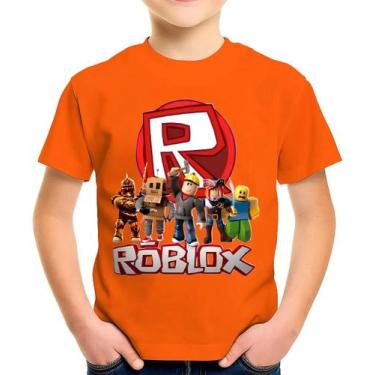 Imagem de Camiseta Camisa Menino Menina Infantil Menino Menina Juvenil Gamer Rob