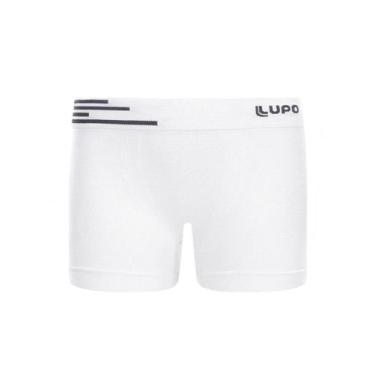 Imagem de Cueca Infantil Boxer Lupinho 132-002, Branco, P
