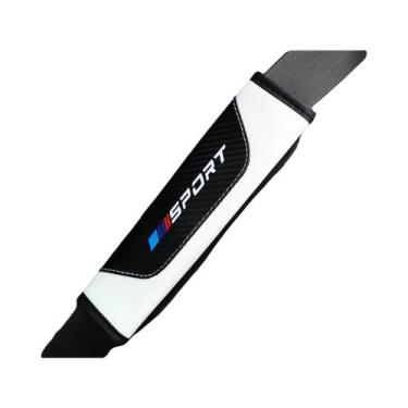 Imagem de Capas De Cinto De Segurança De Fibra De Carbono Para Carro 2 Peças Par