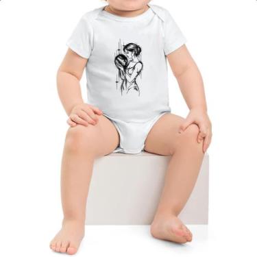Imagem de Body infantil Mae natureza linear arte, M