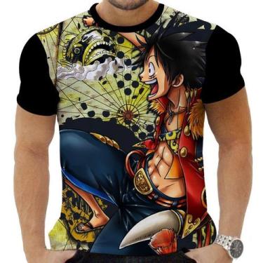 Imagem de Camiseta Camisa Personalizada Anime One Piece Pirata Navio Mar 15 - Za