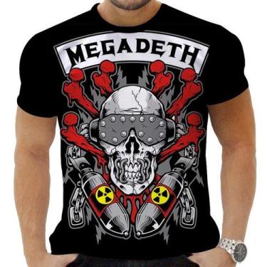 Imagem de Camiseta Camisa Personalizada Rock Metal Megadeth 22 - OBDS, INF 6