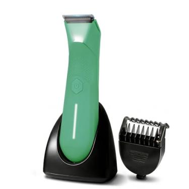 Imagem de Aparador de pelos pubianos para mulheres e homens, kit de aparador de corpo/aparador pessoal, aparador à prova d'água para áreas privadas/corpo inteiro, vaginal, virilha, bola, peito, biquíni, sem