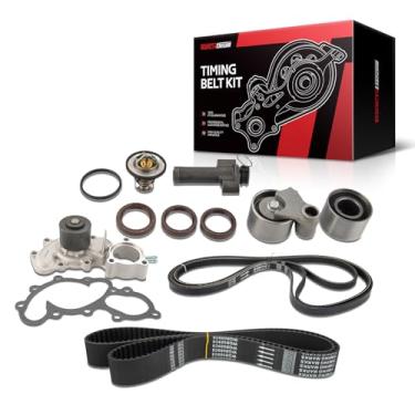 Imagem de Torchbeam Kit de correia dentada com bomba de água, compatível com Toyota Tacoma 1995-2004, Toyota 4Runner 1996-2002 e Toyota Tundra 2000-2004, compatível com (ver descrição)