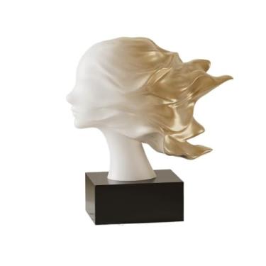 Imagem de KEG801302 Atmosfera artística moderna figura abstrata escultura sala de estar suporte de exibição varanda estudo decoração escultura