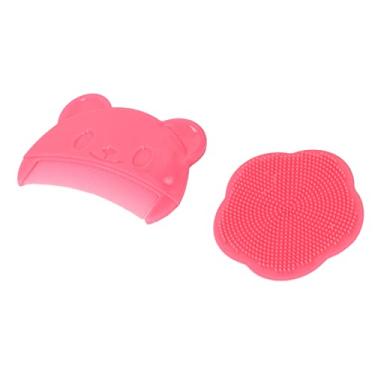 Imagem de Generic Escova de Banho para Bebês, Escova Fina para Armazenamento de Dentes Finos, Lavável para Crianças Em Casa (Vermelho)