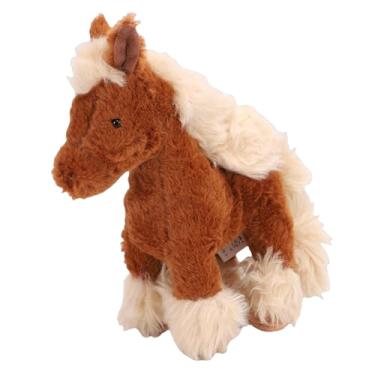 Imagem de Diydeg Brinquedo de Pelúcia para Cavalo, Animal de Pelúcia de Cavalo de 8,66 Polegadas, Animais Selvagens, Travesseiro de de Pônei de Marrom, Presentes de (Marrom)