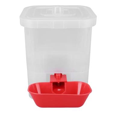 Imagem de Dpofirs Bebedor Automático Dispensador de água Contínuo para Aves, Cães, Gatos, Galinhas, Bebedouro de Plástico Resistente para Animais de Estimação para Uso Interno e Externo 7,09 X 7,09 X 8,27 pol.