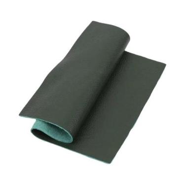 Imagem de Almofada De Sofá Em Couro Bovino Macio Marrom 1.5mm, Camada Superior D