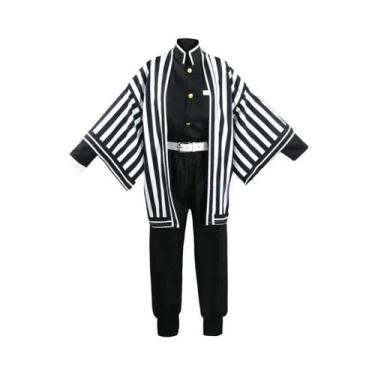 Imagem de Anime Kimetsu No Yaiba Iguro Obanai Kimono Uniforme Anime Pruik Cospla