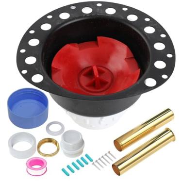 Imagem de Kit de drenagem de banheira autônomo kit de instalação de ralo de banheira antirefluxo