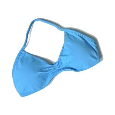 Imagem de Sutiã Esportivo Feminino Acolchoado Halter Push up Com Alças E Costas 