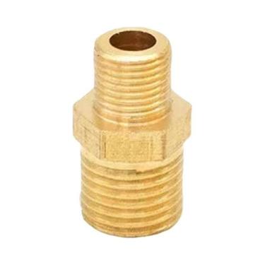 Imagem de Adaptador De Engate Rápido Sextavado De Latão 1/8 a 3/4, Rosca Macho-M
