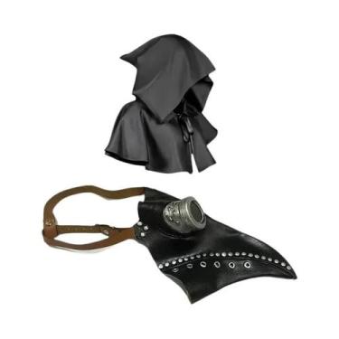 Imagem de Fantasia De Halloween Para Adultos, Máscara De Doutor Da Peste Com Bic