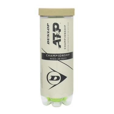 Imagem de Bola de Tênis Dunlop ATP Championship Regular Duty - 1 Tubo-Unissex