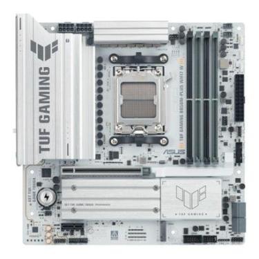 Imagem de Placa Mãe ASUS TUF GAMING B850M-PLUS WIFI7 W, AMD AM5, mATX, DDR5, Wi-fi 7, Bluetooth-Unissex