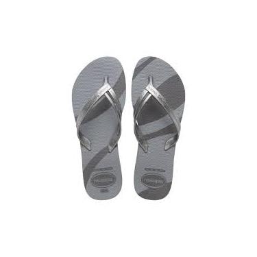 Imagem de Chinelo Havaianas Feminino cor:Novo Grafite;tamanho:37/38