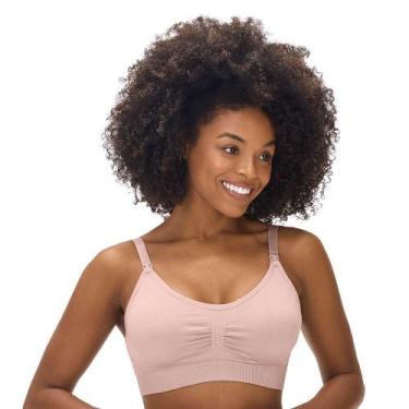 Imagem de Sutiã Amamentação com Bojo Removível sem Costura Blush Zee Rucci, 42