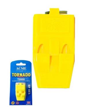 Imagem de Apito Futebol Acme Tornado 2000 Pronta Entrega, Amarelo