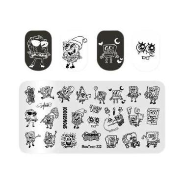 Imagem de Placas De Estampagem De Unhas Disney Natal Mickey Inverno Neve MouTeen