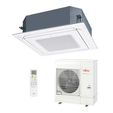 Imagem de Ar Condicionado Split Cassete Inverter Fujitsu 45000 Btus Quente/frio 220V Monofásico AUBH45KRLB