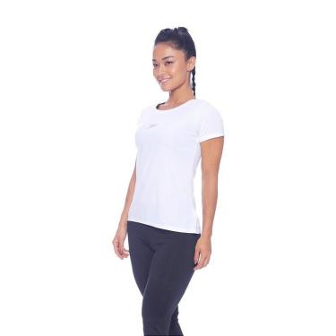 Imagem de Camiseta Speedo Interlock Basic Feminina Branco-Feminino