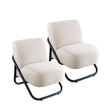 Imagem de Kit 2 Poltronas Andira em Madeira Eucalipto Movellu Home