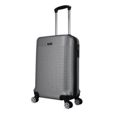 Imagem de Mala De Viagem De Bordo Mão Abs Cor Prata-YS21112PA - Yins