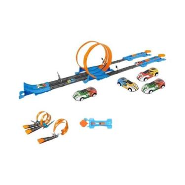 Imagem de Kit De Pista De Corrida Para Meninos, Modelo De Carro DIY, Brinquedo D