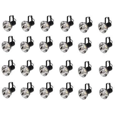 Imagem de Kit 24 Spot Trilho Perfilado Eletro calha Par20 Bulbo OL5