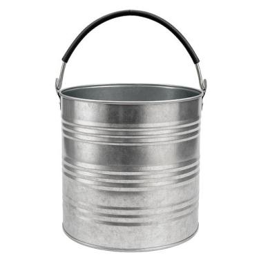 Imagem de Balde Galvanizado 20 Litros - Alta Durabilidade Uso Doméstico e Profis