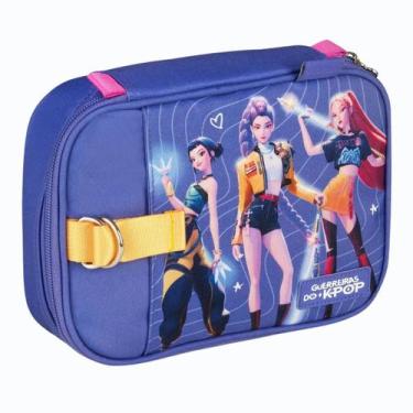 Imagem de Estojo Box 100 Pens Nylon Oficial Guerreiras do KPop Clio