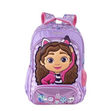 Imagem de Mochila Infantil Escolar G Sestini 066419-51 Gabby Cattitude Cor: Colo