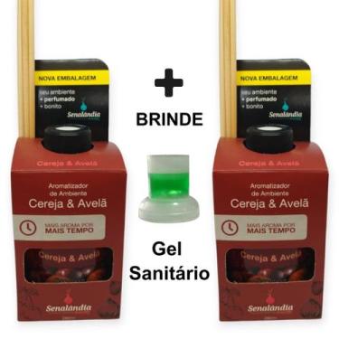 Imagem de 2 Difusor Vareta Aromas Aromatizador Ambiente Casa Perfume Lar Ar 280m